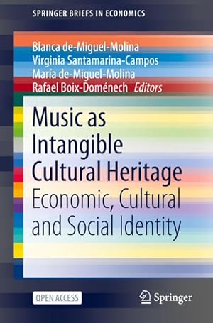 Immagine del venditore per Music as Intangible Cultural Heritage : Economic, Cultural and Social Identity venduto da AHA-BUCH GmbH
