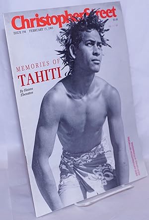 Imagen del vendedor de Christopher Street: #198, February 15, 1993: Memories of Tahiti a la venta por Bolerium Books Inc.