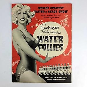 Sam Snyder's Fabulous American Water Follies: Australian Tour 1956 Official Souvenir Program