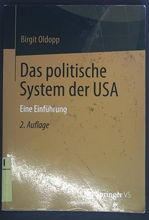 Bild des Verkufers fr Das politische System der USA : eine Einfhrung. zum Verkauf von books4less (Versandantiquariat Petra Gros GmbH & Co. KG)