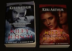 Bild des Verkufers fr Riley Jenson (2 volumes doubles) : T1 : Pleine lune & T2 : Le Baiser du Mal - T3 : Tenter le Diable & T4 : Jeu dangereux zum Verkauf von Abraxas-libris