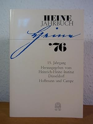 Seller image for Heine-Jahrbuch. 15. Jahrgang 1976 for sale by Antiquariat Weber
