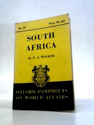 Bild des Verkufers fr South Africa zum Verkauf von World of Rare Books