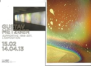 Seller image for Gustav Metzger (1926-2017) - 2 invitation cards for sale by The land of Nod - art & books