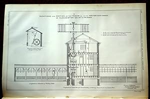 The Treadmill at Gloucester County Prison, a Set of 3 Plates Issued in 1835 as an Appendix to a G...