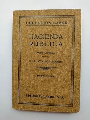 Imagen del vendedor de HACIENDA PBLICA I. PARTE GENERAL. COLECCIN LABOR. a la venta por TraperaDeKlaus