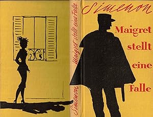 Bild des Verkufers fr Maigret stellt eine Falle. Kriminalroman (Maigret tend un piege) zum Verkauf von Paderbuch e.Kfm. Inh. Ralf R. Eichmann