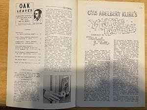 Immagine del venditore per Oak Leaves Volume 1 Number 10 Winter 1972-73 venduto da biblioboy