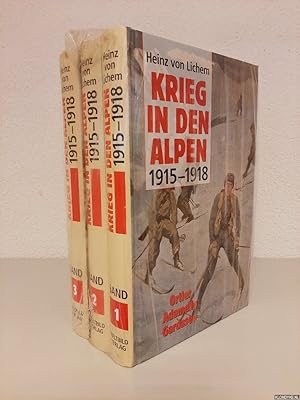 Bild des Verkäufers für Krieg in den Alpen 1915-1918 (3 volumes) zum Verkauf von Klondyke