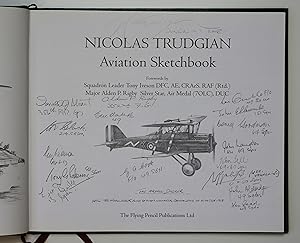 Seller image for Nicolas Trudgian's Aviation Sketchbook - signed copy for sale by Our Kind Of Books