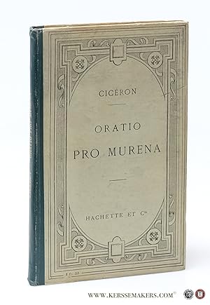 Imagen del vendedor de Oratio Pro Murena. Texte Latin. a la venta por Emile Kerssemakers ILAB
