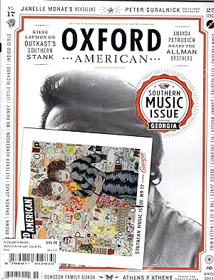 Seller image for Oxford American, Issue 91, Winter 2015 -- Georgia Music Issue. No. 17th-annual music issue/Southern Music Issue featuring the state of Georgia music. A 25-song CD with James Brown, Pylon, Smoke, Gram Parsons, Killer Mike, OutKast, Indigo Girls, the B-52s, Drive-By Truckers, the Allman Brothers Band, Ma Rainey & Her Georgia Jazz Band, Otis Redding and more. for sale by A Cappella Books, Inc.