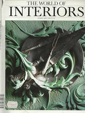 Bild des Verkufers fr The world of interiors, 1990 zum Verkauf von Biblioteca di Babele