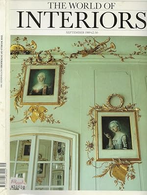 Bild des Verkufers fr The world of interiors, 1989 zum Verkauf von Biblioteca di Babele