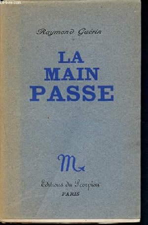 Imagen del vendedor de La main passe ou si les mots sont uss a la venta por Le-Livre