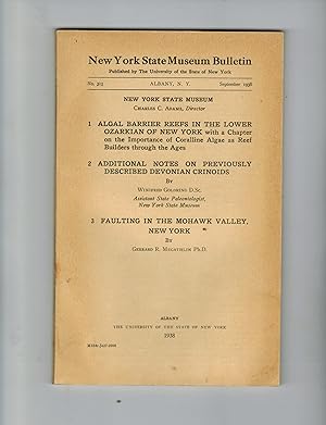 ALGAL BARRIER REEFS IN THE LOWER OZARKIAN OF NEW YORK; ADDITIONAL NOTES ON PREVIOUSLY DESCRIBED D...