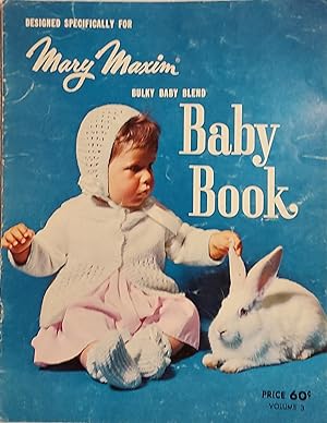Vintage Mary Maxim Baby Book Knitting Patterns