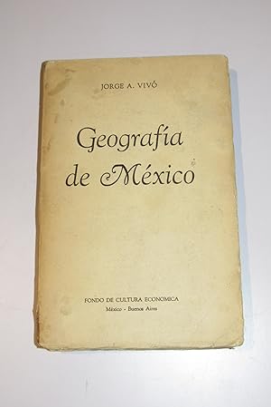 Seller image for Geografia de Mexico for sale by Librera Urbe