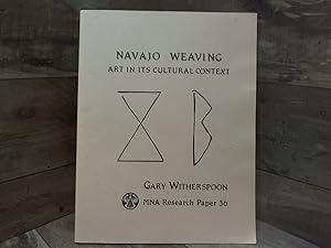 Seller image for Navajo Weaving: Art in Its Cultural Context (Research Series) for sale by Archives Books inc.