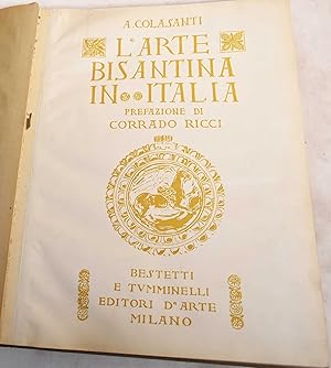 Seller image for L'Arte Bisantina in Italia for sale by Mullen Books, ABAA