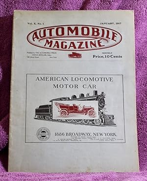 AUTOMOBILE MAGAZINE VOL. X. NO. I. JANUARY 1907