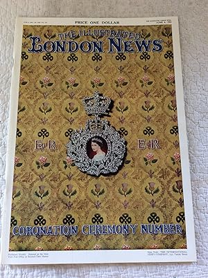 THE ILLUSTRATED LONDON NEWS - CORONATION CEREMONY - JUNE 6, 1953: Queen Elizabeth II]
