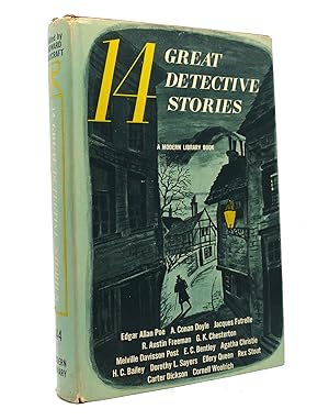 Bild des Verkufers fr 14 GREAT DETECTIVE STORIES Modern Library zum Verkauf von Rare Book Cellar