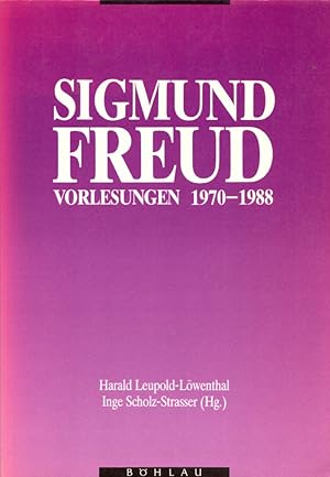 Bild des Verkufers fr Die Sigmund Freud-Vorlesungen 1970-1988. zum Verkauf von Buch von den Driesch