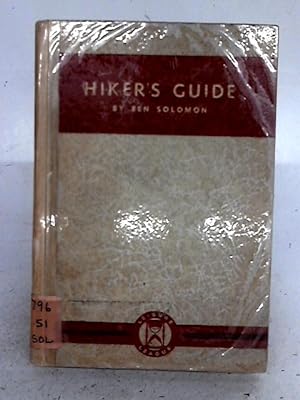 Bild des Verkufers fr Hiker's Guide zum Verkauf von World of Rare Books