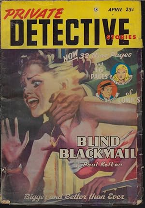 Seller image for PRIVATE DETECTIVE: April, Apr. 1949 for sale by Books from the Crypt