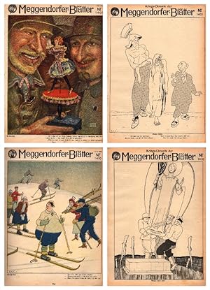 Meggendorfer Blätter. Zeitschrift für Humor und Kunst. 10 Hefte: Nr. 1401 v. 1. Nov. 1917 bis Nr....