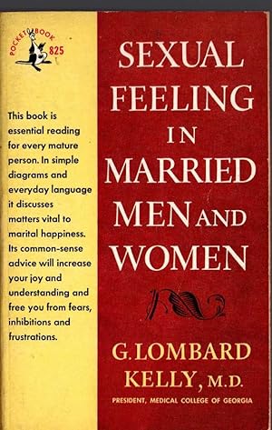 Imagen del vendedor de SEXUAL FEELING IN MARRIED MEN AND WOMEN a la venta por Mr.G.D.Price
