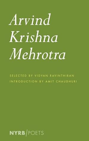 Seller image for Arvind Krishna Mehrotra : Selected Poems and Translations for sale by GreatBookPrices