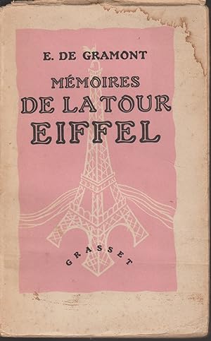Imagen del vendedor de MEMOIRES DE LA TOUR EIFFEL a la venta por Librairie l'Aspidistra