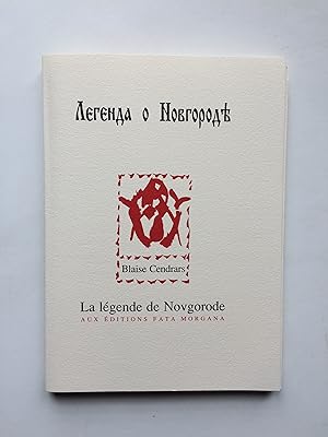 La Légende de Novgorode [ Exemplaire sur Arches ]