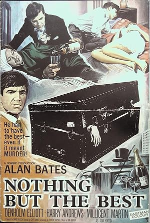 Seller image for Nothing But the Best Pressbook 1964 Alan Bates, Denholm Elliot for sale by AcornBooksNH