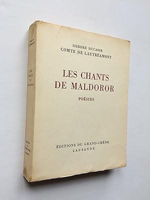 Bild des Verkufers fr Les Chants de Maldoror / Posies zum Verkauf von Pascal Coudert