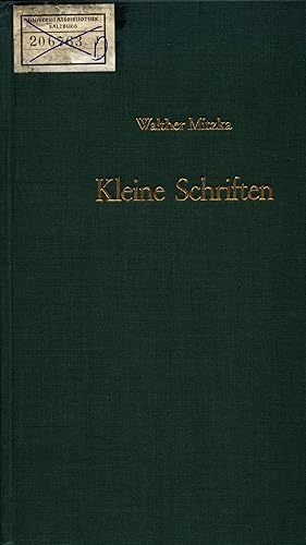 Imagen del vendedor de Kleine Schriften zur Sprachgeschichte und Sprachgeographie Kleinere Schriften zur Literatur- und Geistesgeschichte a la venta por avelibro OHG