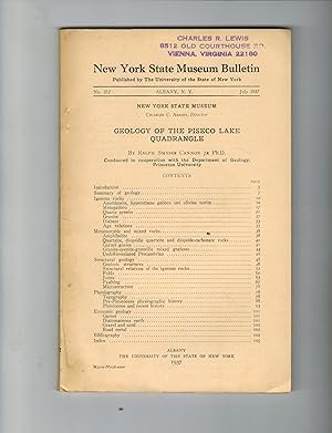 GEOLOGY OF THE PISECO LAKE QUADRANGLE