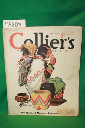 Image du vendeur pour Collier's Weekly - lining on radium ; indian poetry mis en vente par Princeton Antiques Bookshop