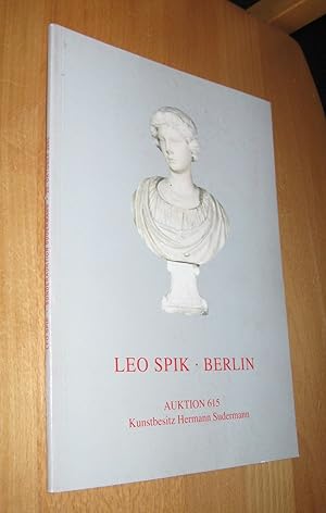 Seller image for Leo Spik Auktion 615: Kunstbesitz Hermann Sudermann for sale by Dipl.-Inform. Gerd Suelmann