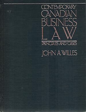 Seller image for Contemporary Canadian business law: Principles and cases for sale by ! Turtle Creek Books  !