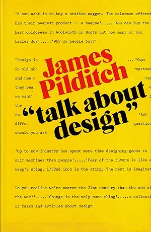 Bild des Verkufers fr Talk about Design zum Verkauf von Paderbuch e.Kfm. Inh. Ralf R. Eichmann