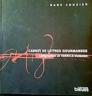 Carnet de lettres Gourmandes