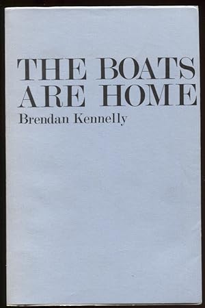 The Boats Are Home. Signed First Edition