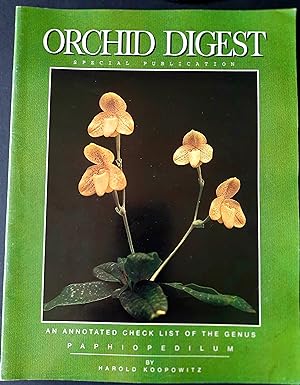 An Annoted Check List of the Genius Paphiopedilum