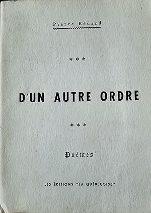 D'un autre ordre