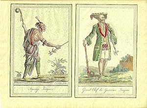 Sauvage Iroquois - Grand Chef de Guerriers Iroquois