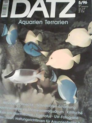 Seller image for DATZ. Aquarien Terrarien.5/ 96 -Weinbergschnecke for sale by ANTIQUARIAT FRDEBUCH Inh.Michael Simon