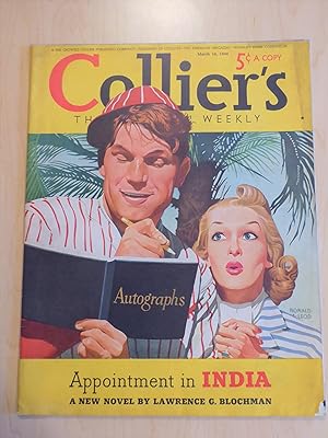Immagine del venditore per Colliers Magazine March 16, 1940 venduto da Bradley Ross Books
